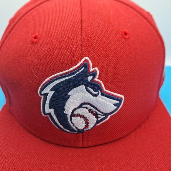 Colorado State Pueblo Wolfpak Red Baseball Hat Cap Fitted Size 7 1/2 The Game - Picture 2 of 7